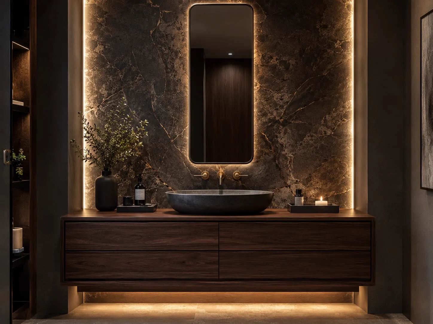 Mueble de baño elegante