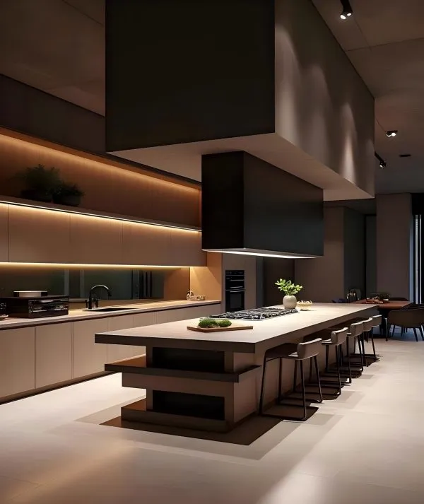 Cocina minimalista