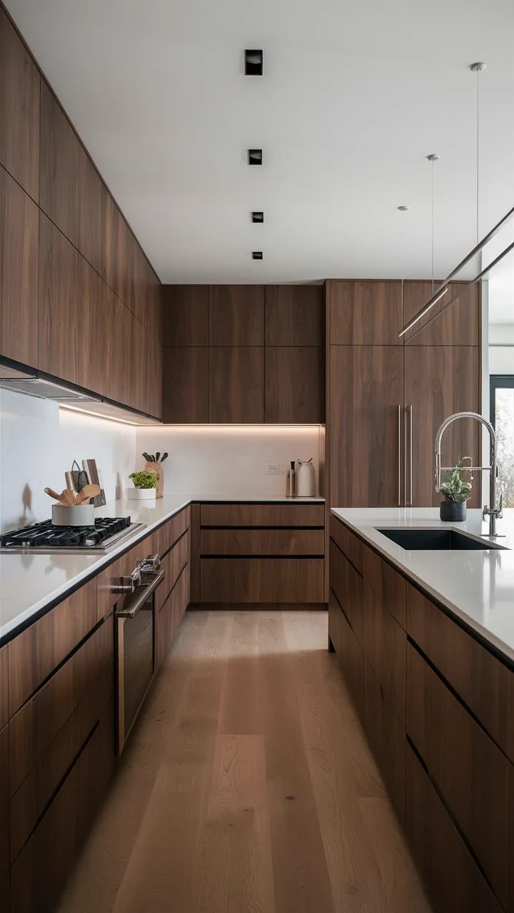 Cocina con almacenamiento